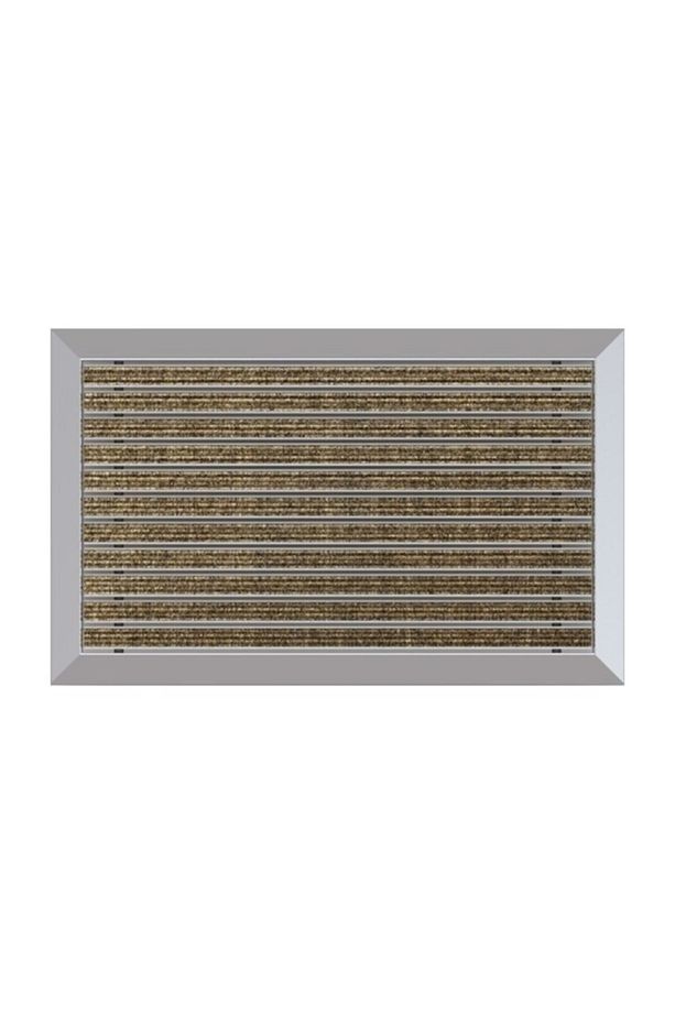 Halı Üst Yüzeyli Alüminyum Paspas - Deve Tüyü  Rengi 50 x 80 cm - 2
