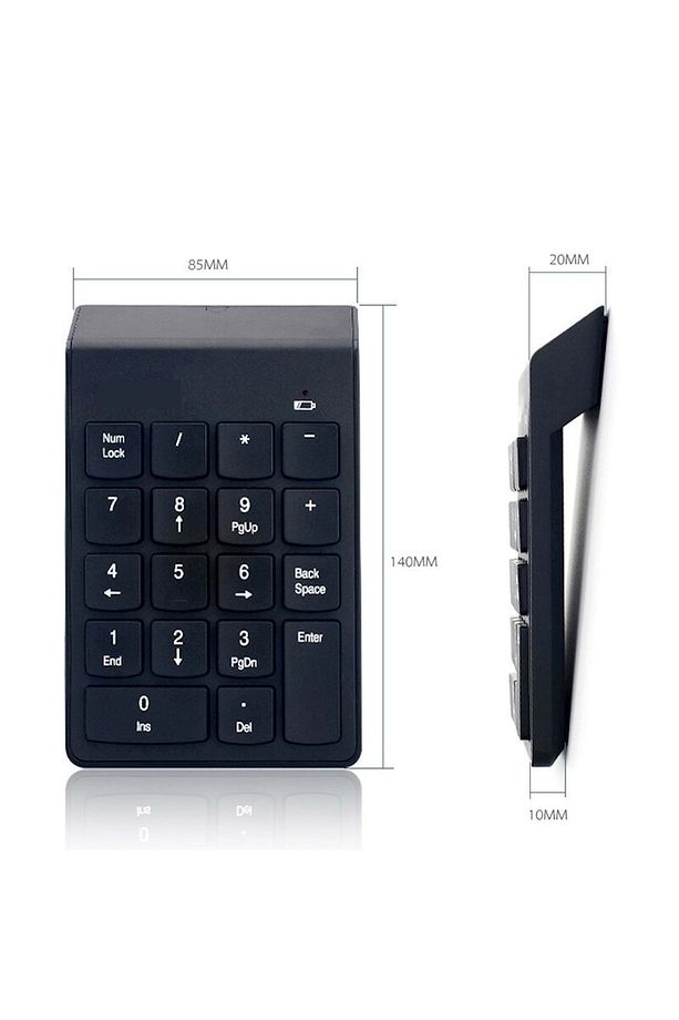 2.4ghz Kablosuz Nümerik Klavye Wireless Numpad - 2