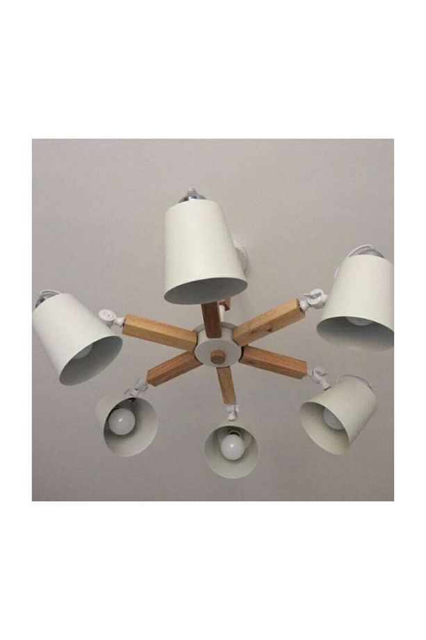 Modern Mafsallı Oynar Başlı Avize - 5