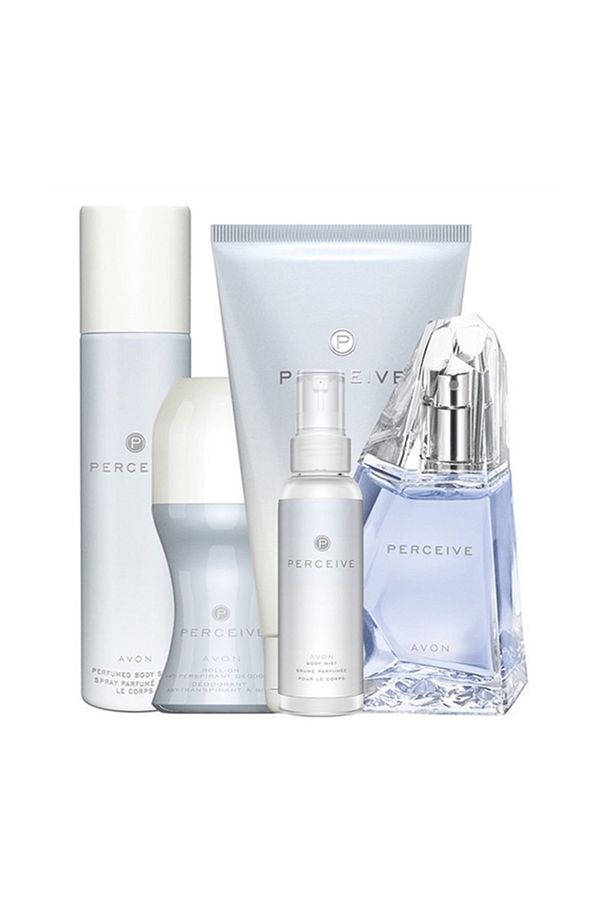 Perceive Kadın Parfüm Losyon Rollon Deodorant Bodymist Set - 1