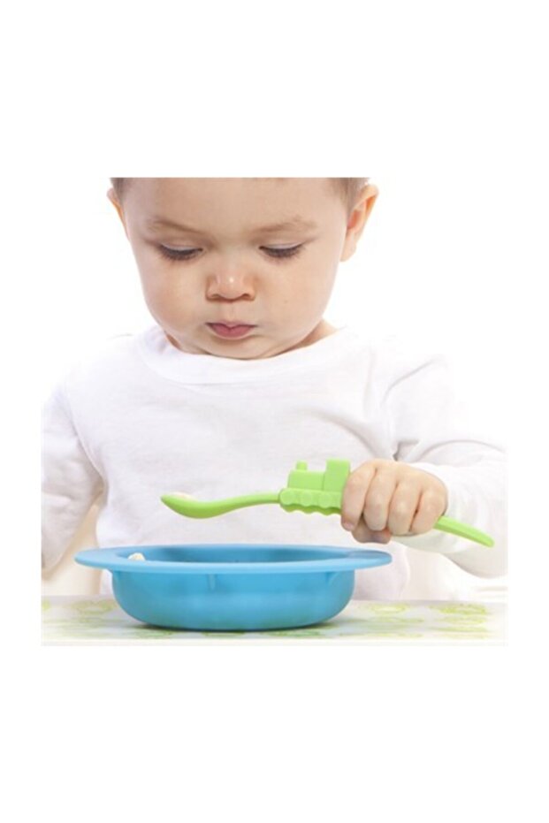 ملعقة قطار - أخضر - 3