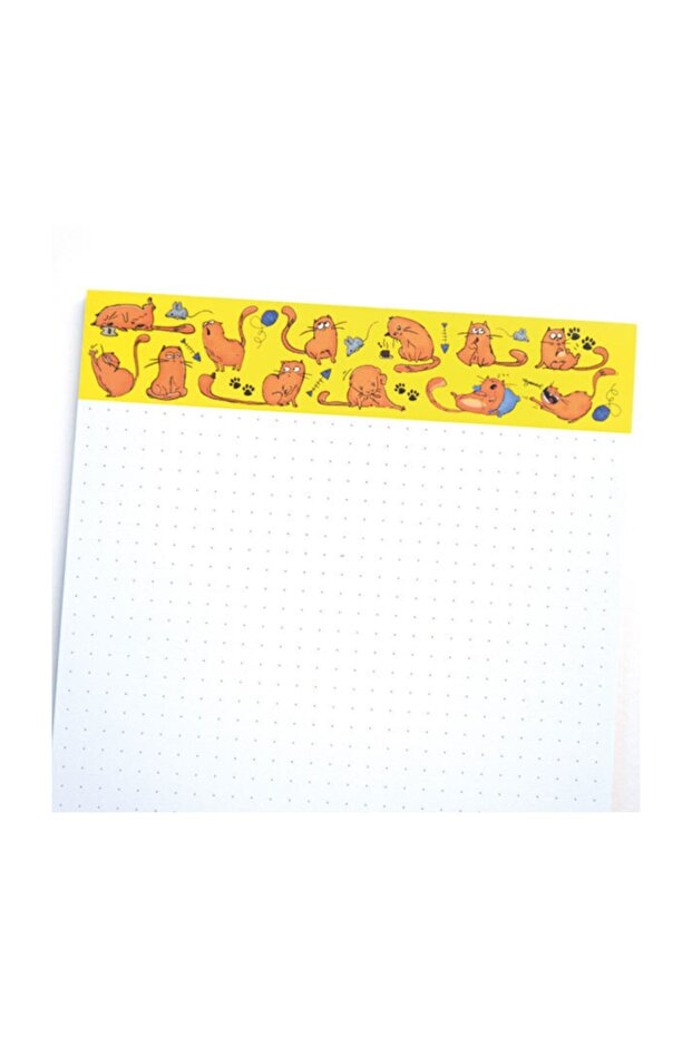 Kitty Cat Noktalı Notepad (A5) - 2