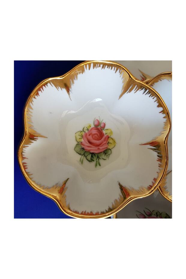 Hand Painted 6 Piece Daisy Bowl Set