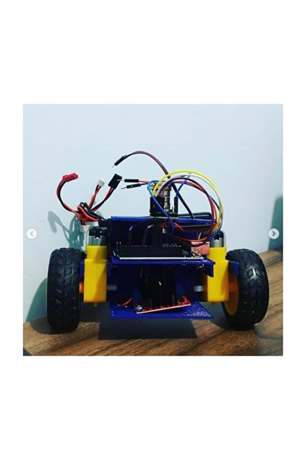 Ile Dengede Duran Robot Yapılmış (KURULU) Self Balancing Robot - 1