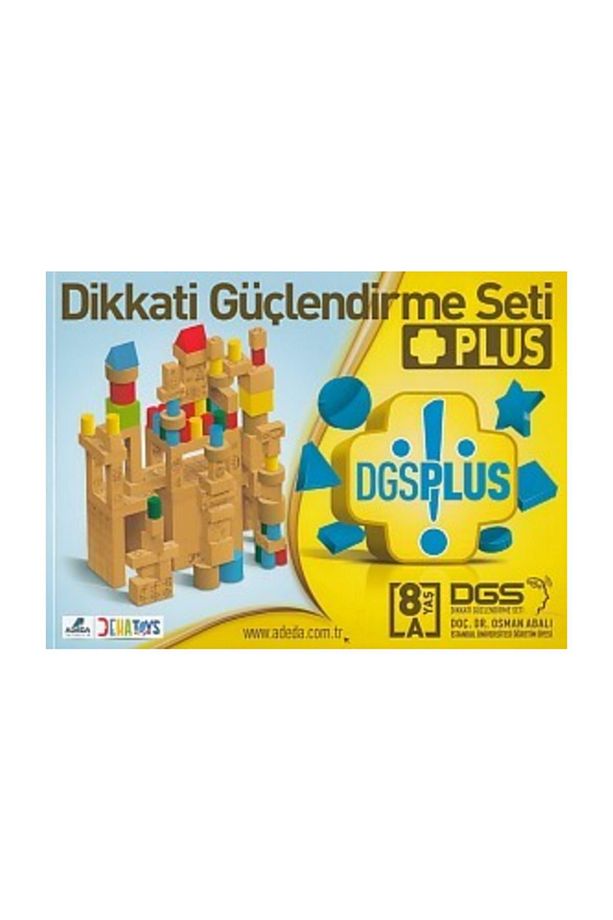 Dikkati Güçlendirme Seti Plus 8 Yaş 3 Kitap - 1