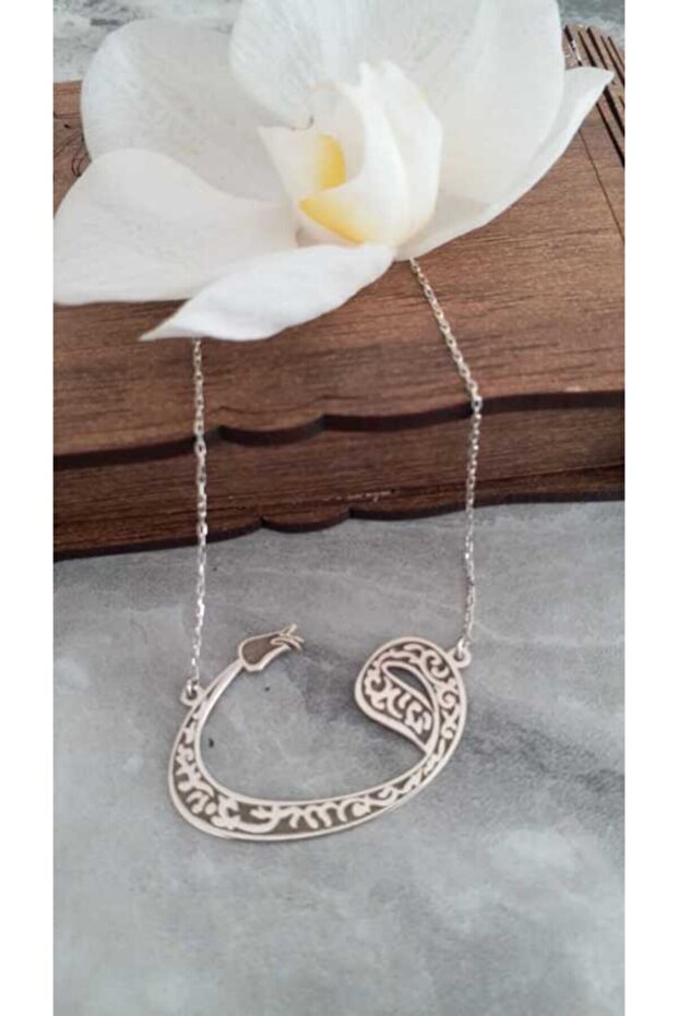 Gümüş Vav Kolye - 1