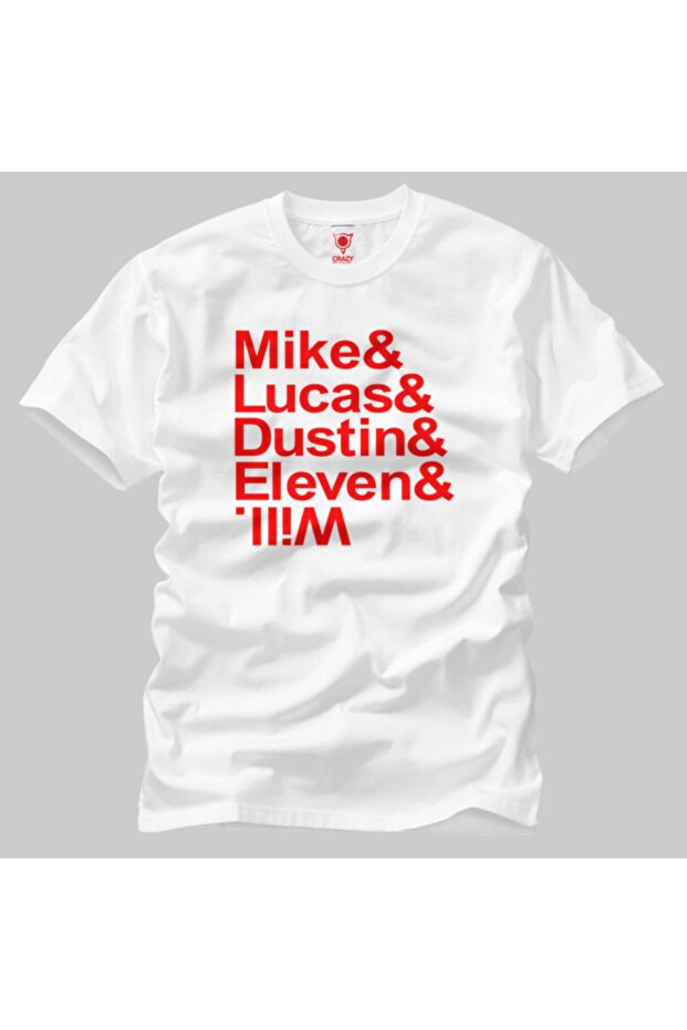 Stranger Things Character List Erkek Tişört - 1