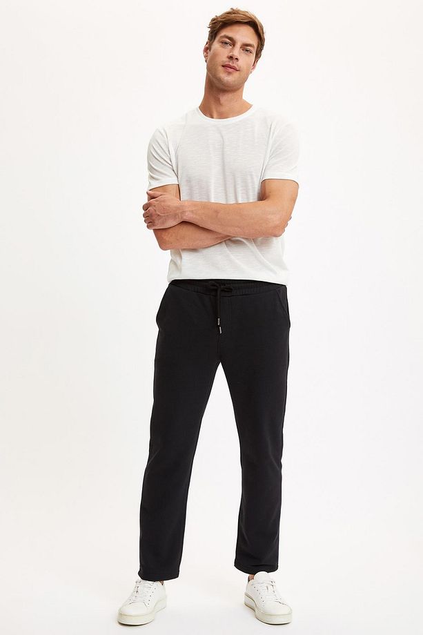Slim Fit Basic Eşofman Altı - 4