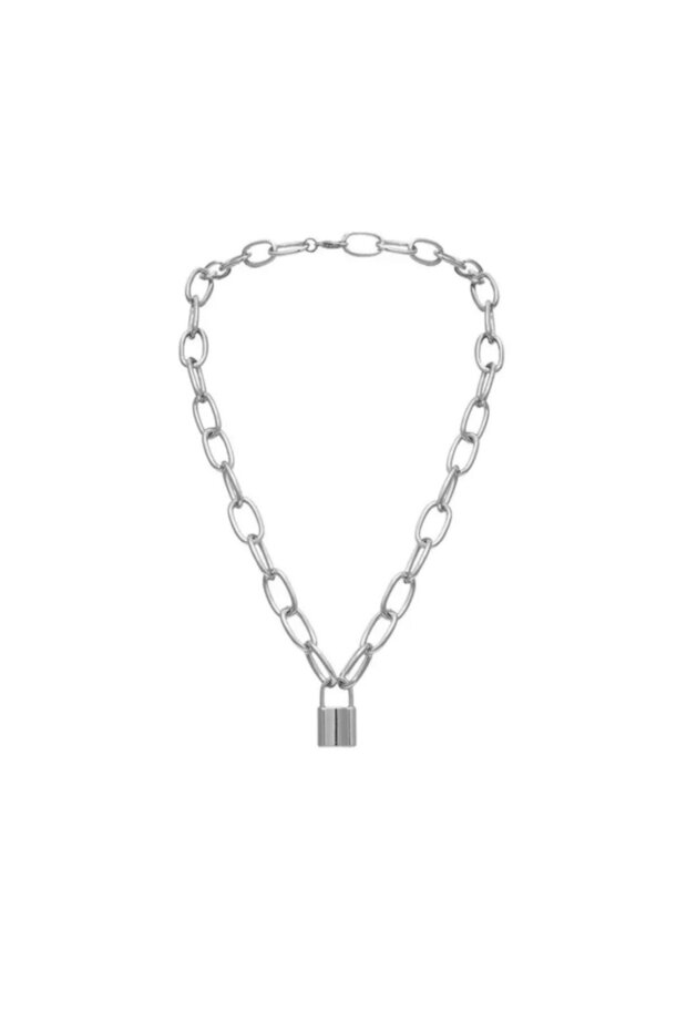 Son Moda Asma Kilit Kolye - 2