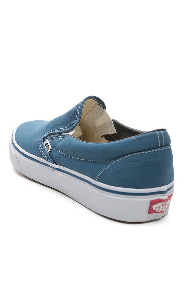 000EYENVY1-R Vans Classic Slip-On Unisex Spor Ayakkabı Mavi - 3