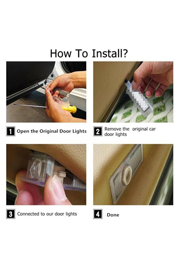 Vw Passat B8 Kapı Altı Led Logo 2015- - 2