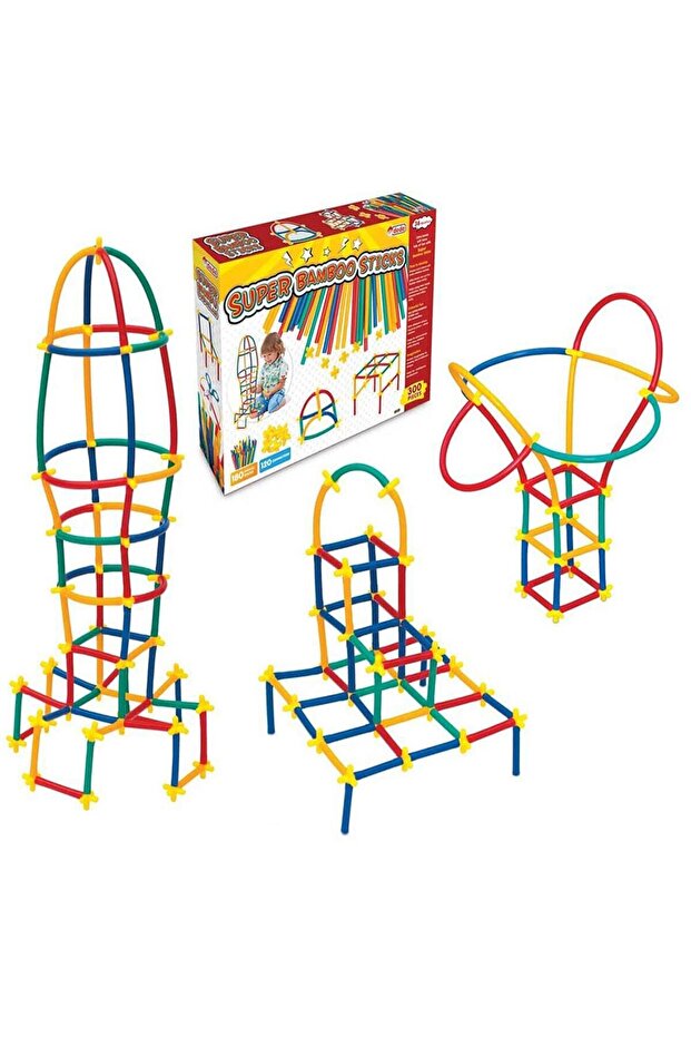 Nessiworld Süper Bambu Çubukları 300 Parça - 2