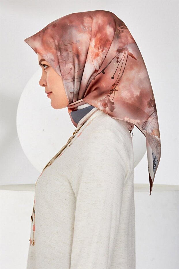 Twill Silk Scarf 20y8354-80