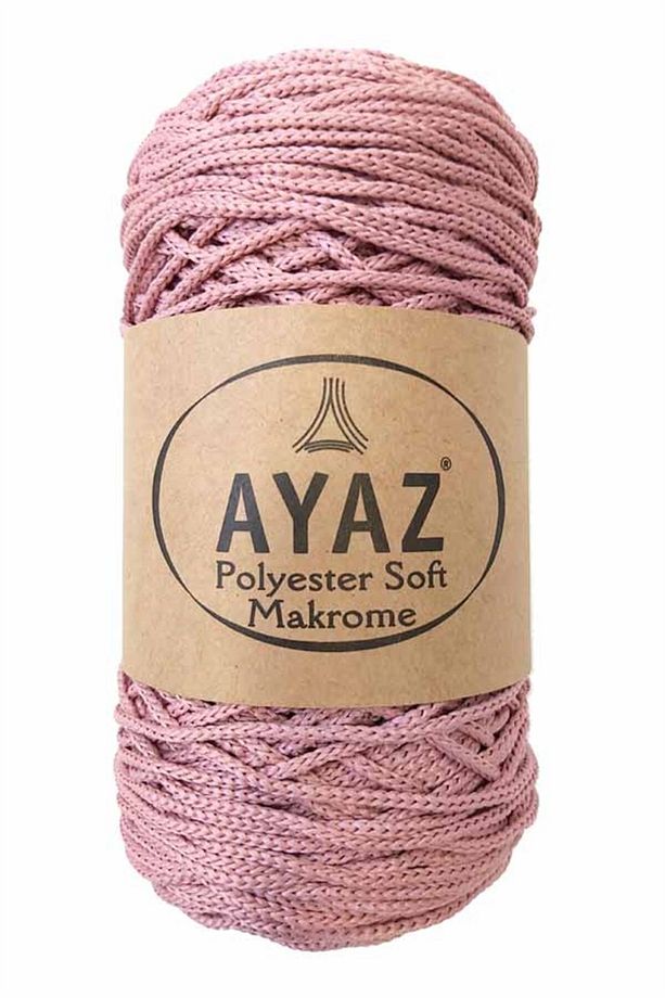 Polyester Soft Makrome Ipi 1275 Koyu Pudra - 1