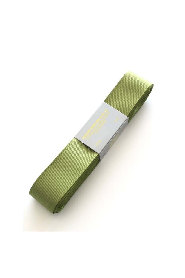 Light Green Grosgrain Ribbon 3 cm 10 Mt-Grkc3-1016 – Decorative Ribbon, Stylish Design, Women's Accessory –