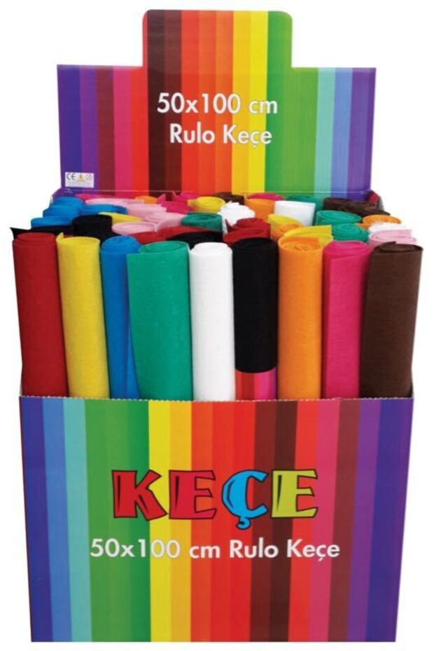 Keçe Rulo Stand (3 farklı renk rulo) - 1