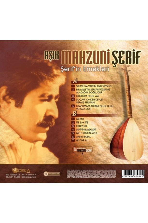 PLAK - Aşık Mahzuni Şerif - Şerif'in Emekleri - 2