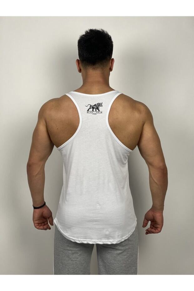 Men's White Undershirt - 5