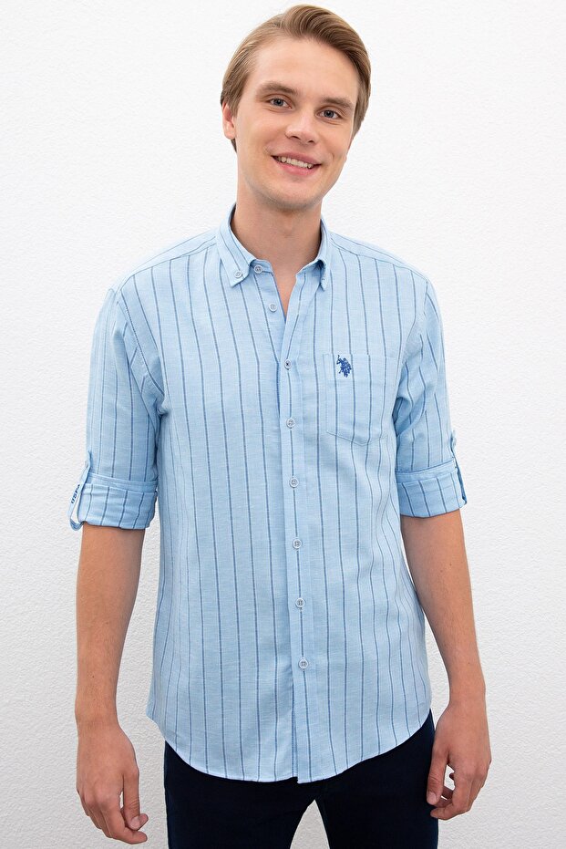 Men's Blue Shirt