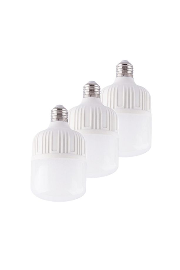 28w 3 Adet Led Torch Ampul Yüksek Işıklı Led Lamba E27 Duy Beyaz Led - 2