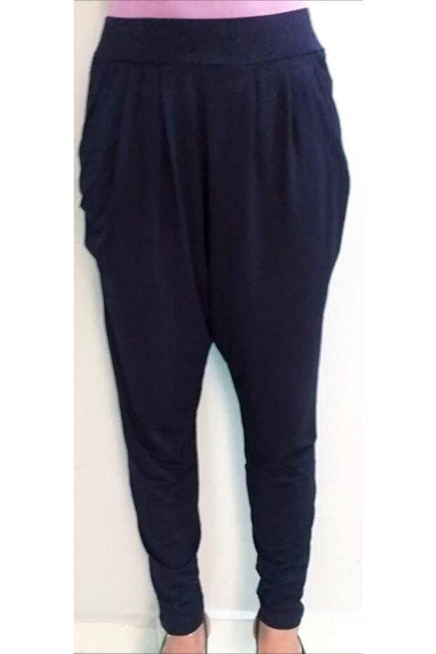 Women's Navy Blue Yoga Pants Shalwar