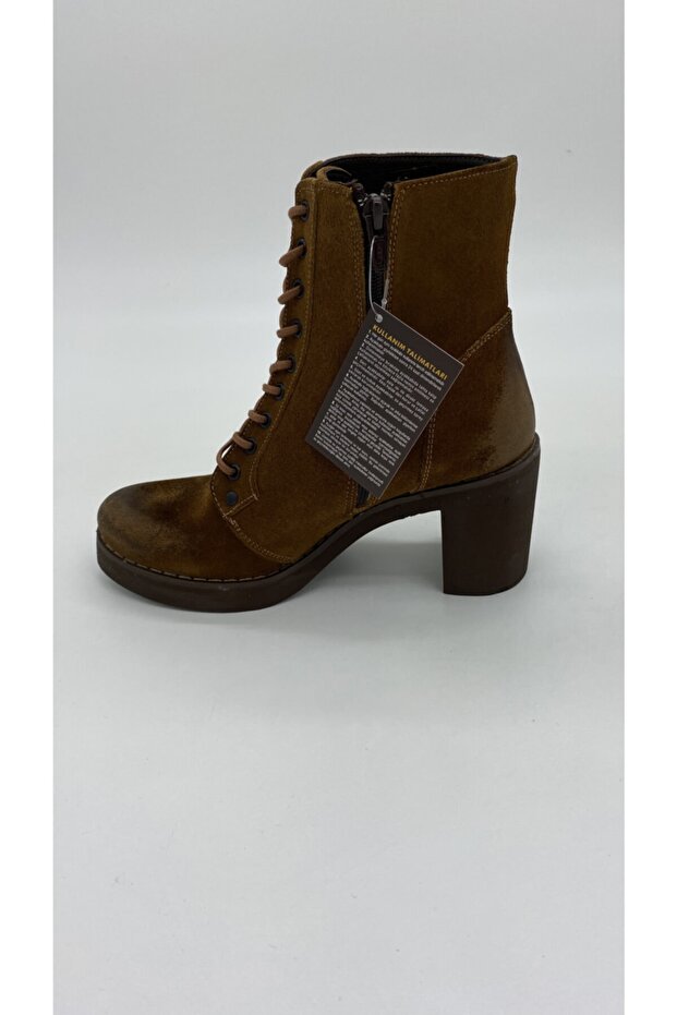 Rıccardo Collı Z.7154 Taba Süet Günlük Derı Bot - 4