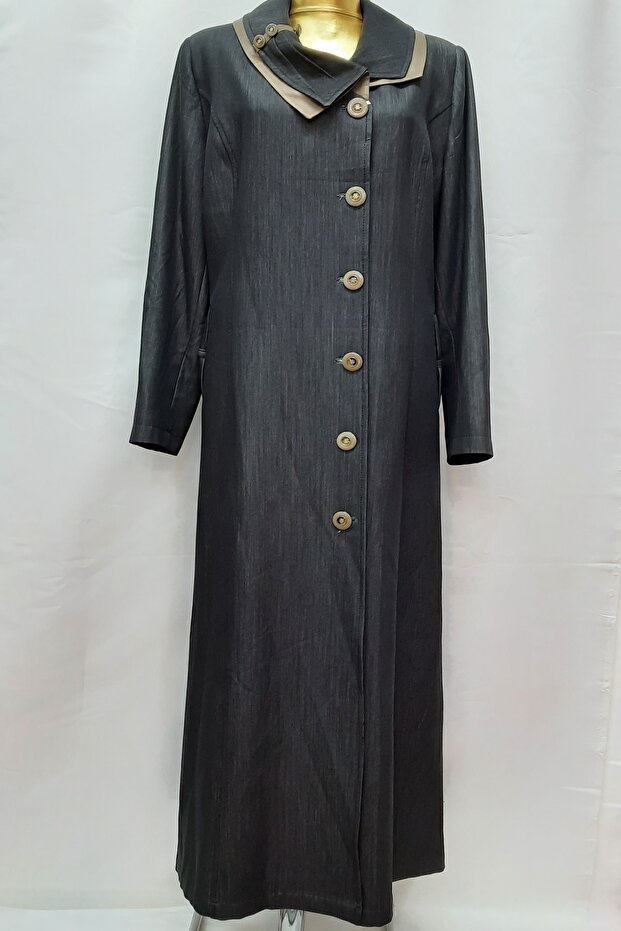 Pardesiu negru de damă - 1