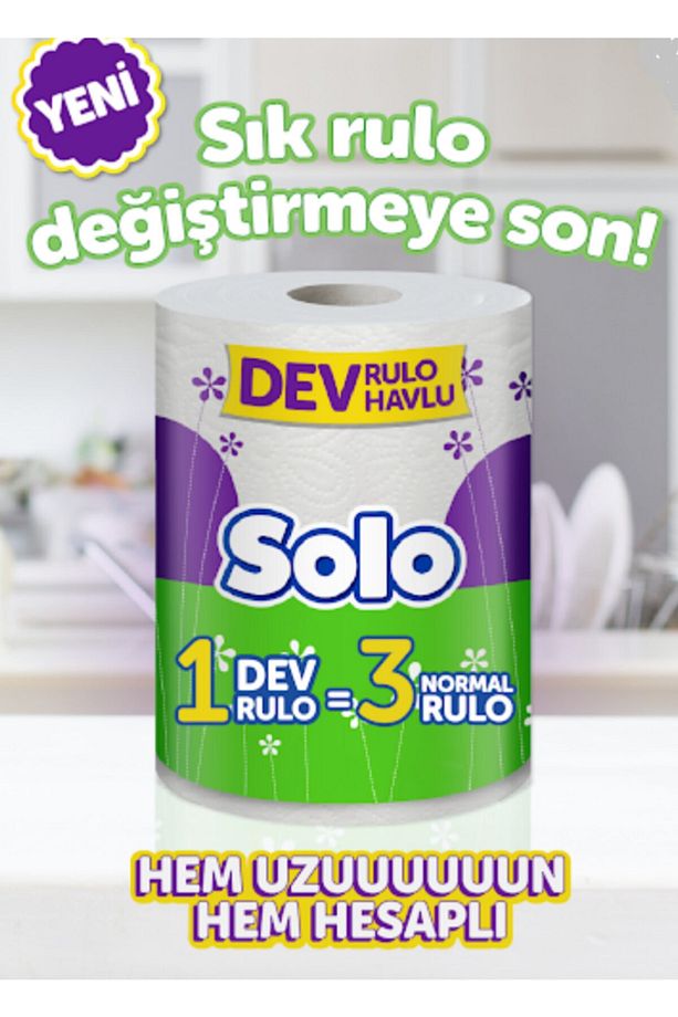 Dev Rulo Kağıt Havlu 12 Paket - 3