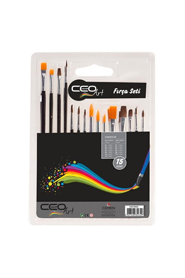 Fırça Seti 15 Adet - 1