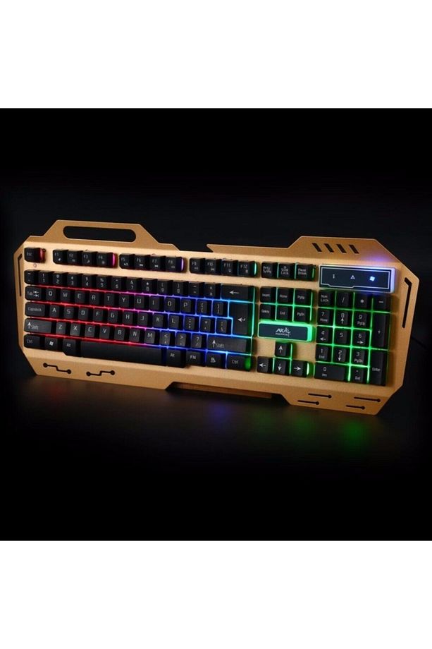 Pg-8014 Siyah Ledli Gaming Q Multimedia Klavye + Mouse Set - 3