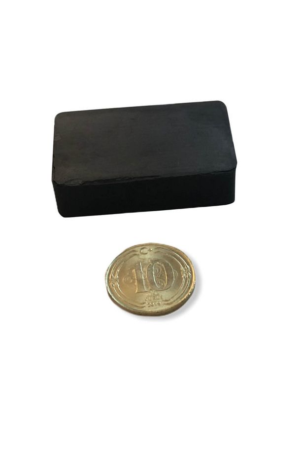 40x25x10 mm Ferrit Seramik Mıknatısı 5 Adet - 1
