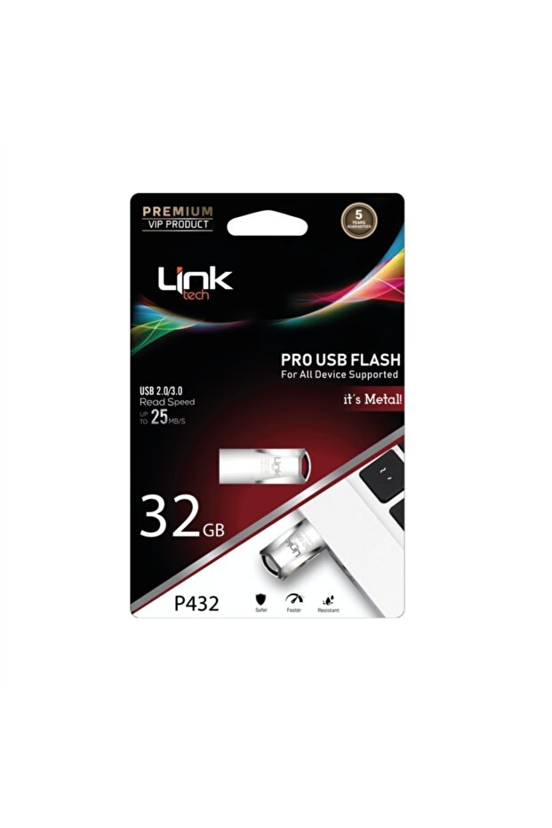 Linctech Pro Premium P432 32Gb USB Flash Memory 25Mb/S
