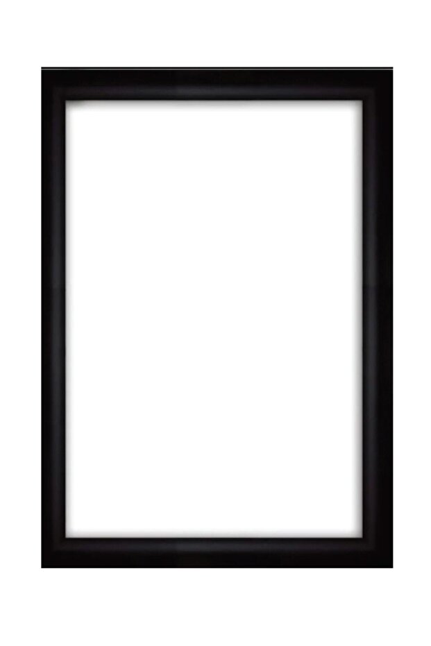 50x70 Plain Black Frame - 1