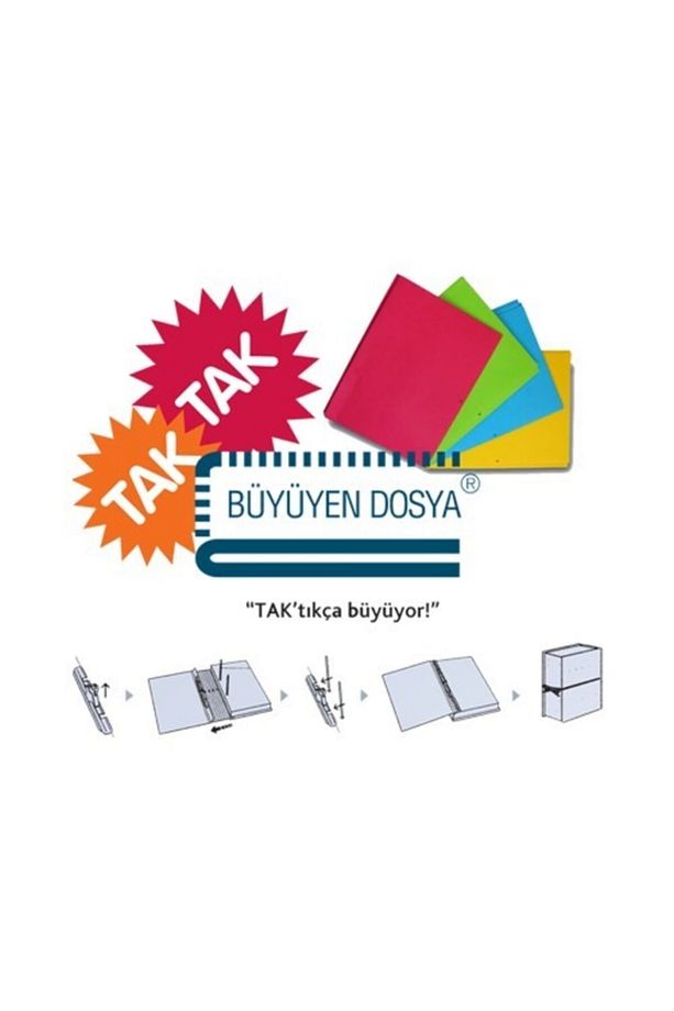 Tak Tak Büyüyen Dosya Mavi - 1