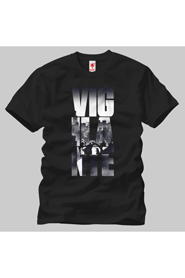 Batman Vigilante Typography Men's T-Shirt