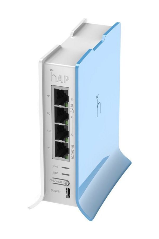 Rb941-2nd  Hap Lite Towercase  2x2 Mimo  2.4 Ghz  802.b/g/n  Wifi Ap L4 - 1
