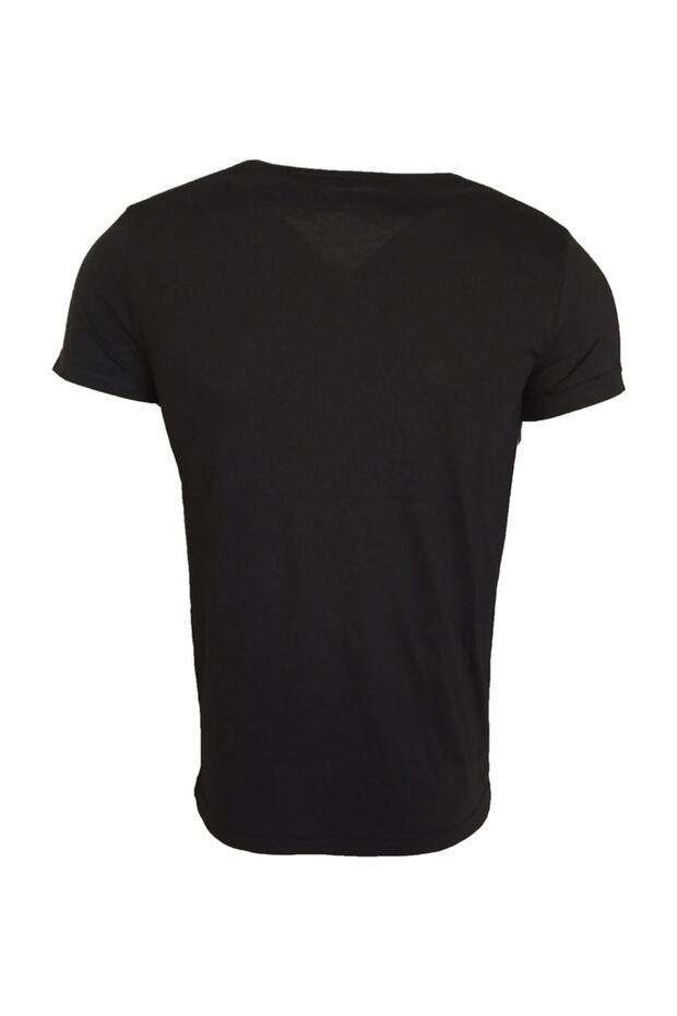 Unisex Basic Black T-shirt - 2