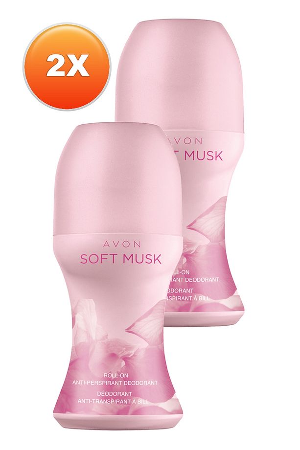 Soft Musk Kadın Rollon 50 Ml. İkili Set - 1