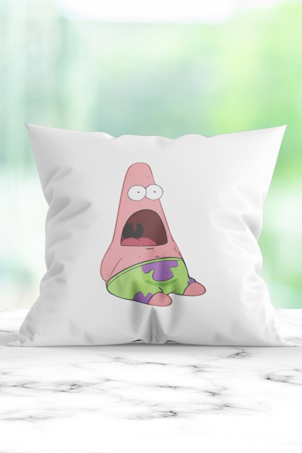 Patrick Baskılı Yastık - 1