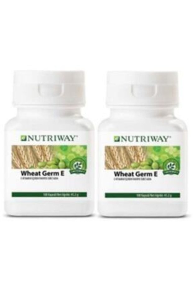 جرثومة القمح E Nutriway ™ 100 كبسولة جنين القمح E Nutriway 2 قطعة