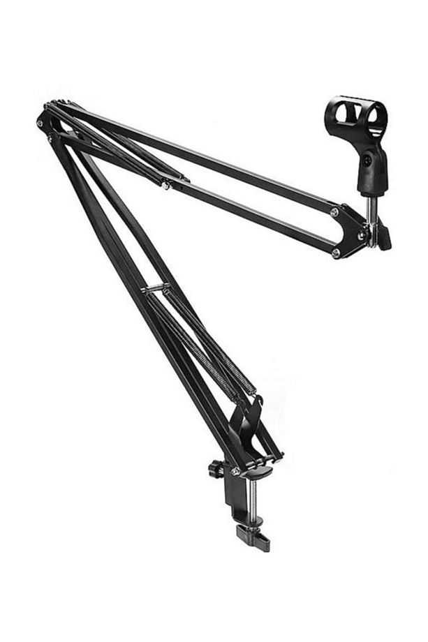 Nb39 Masa Mikrofon Standı (sehpa) + Sh-101 Pop Filtre Ve Shock Mount Set - 6