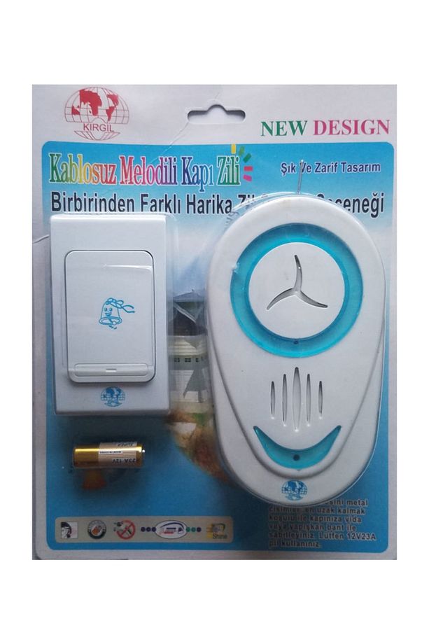 Kablosuz 100 Mt Mesafeli Kapı Zili - 1