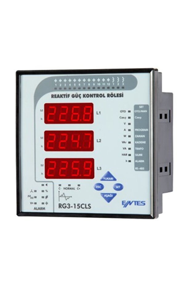 Rg3-15Cls, Reactive Power Relay, 15 Stage, 144X144Mm, M2157 - 1
