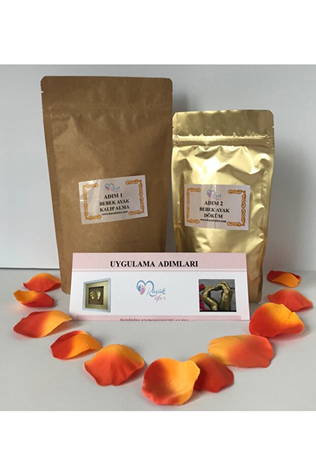 Baby Foot Mold and Casting Powders with Alginate