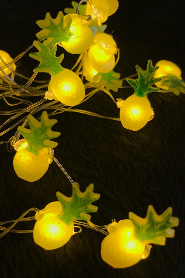 Ananas Gümüş Tel Led GE3185 - 2