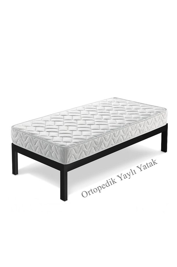 90x160 Bianco Jakarlı Ortopedik Yaylı Yatak - 1