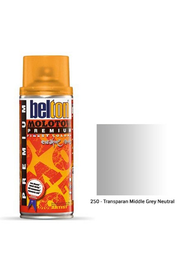 Sprey Boya 400ml Transparan Middle Grey Neutral N:250 5636201 - 1
