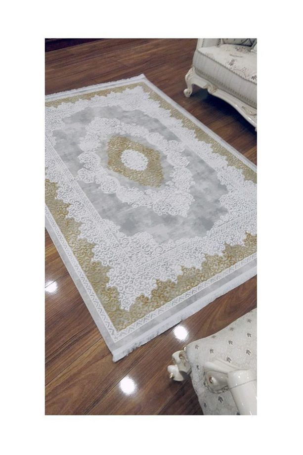 Emirgan R045b Açık Gri/açık Sarı 120x180 2,16 m2 - 2