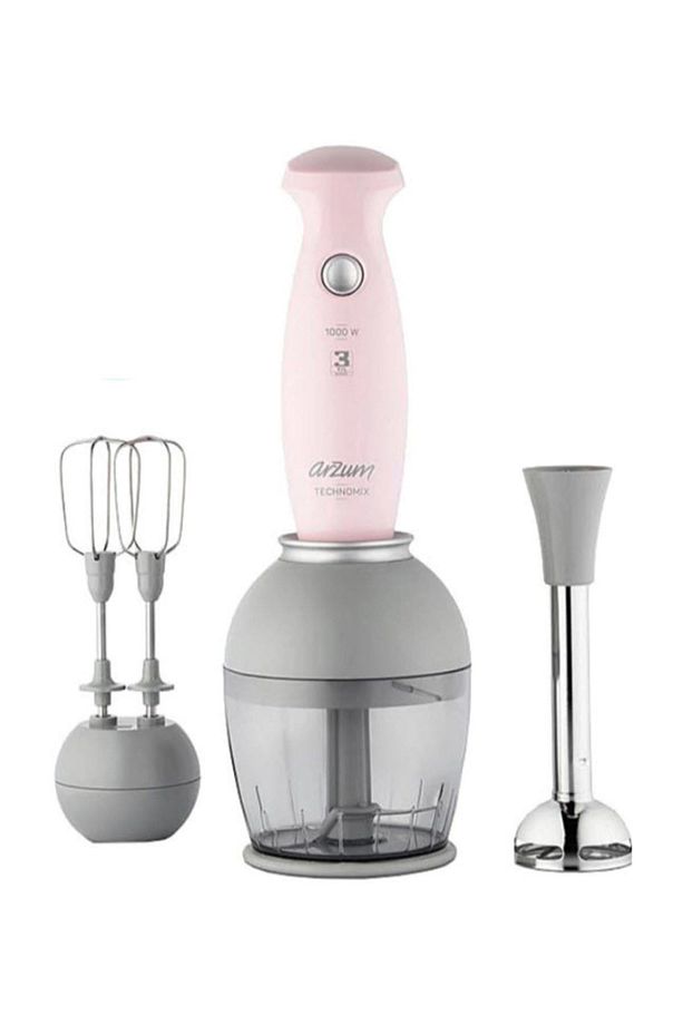 Technomix AR1031 El Blender Seti 1000 W Pembe - 1