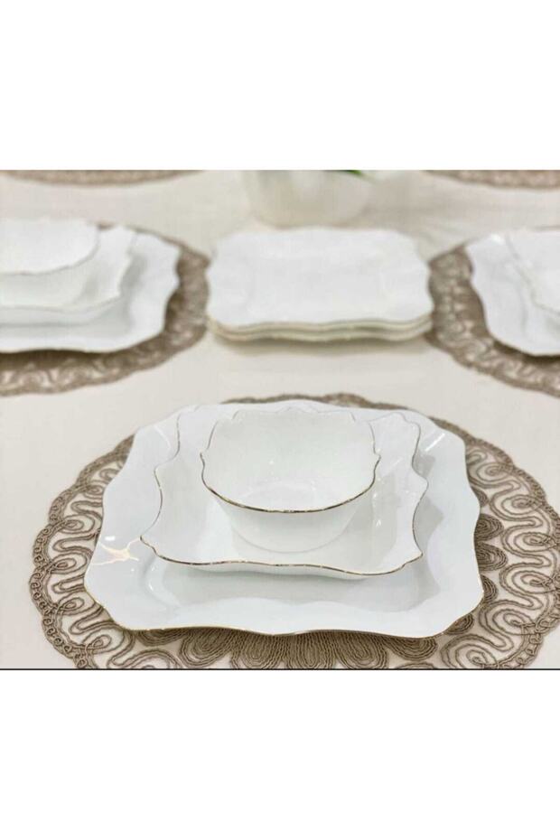 Bone Kare Yaldız Luks Yemek Tk 24 Parca (6 Kişilik) - 2
